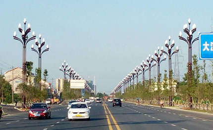 湖南石门——“玉兰”灯