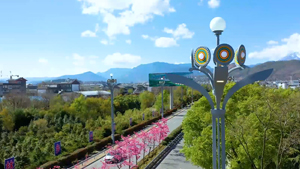 智慧路灯耀丽江